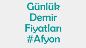 Afyon Demir Fiyatları 2 afyon inşaat demiri fiyatları