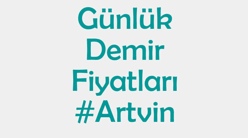 Artvin inşaat demiri fiyatları