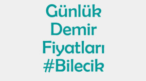 Bilecik inşaat demiri fiyatları
