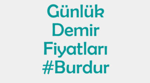 Burdur inşaat demiri fiyatları
