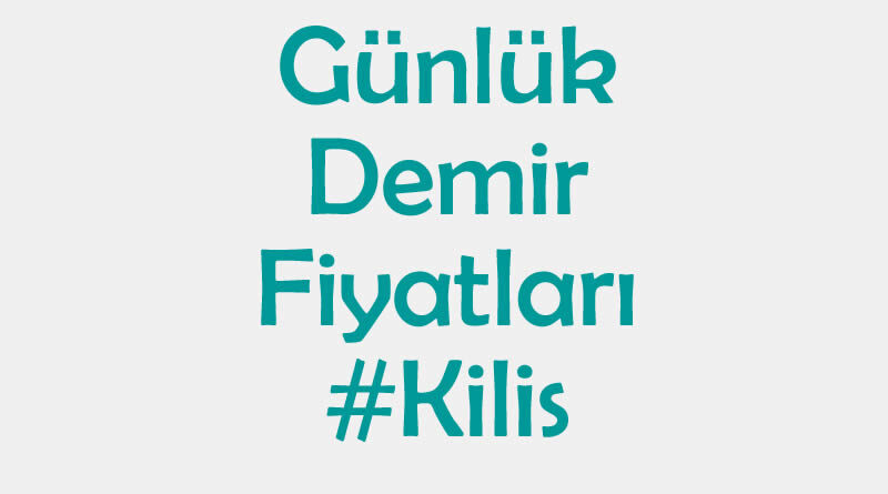 Kilis inşaat demiri fiyatları