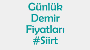 Siirt inşaat demiri fiyatları