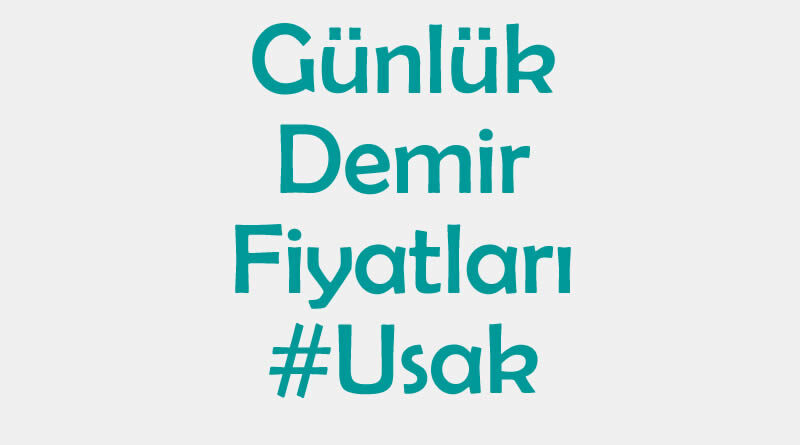 Uşak inşaat demiri fiyatları