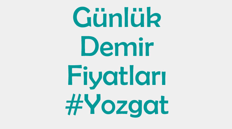Yozgat inşaat demiri fiyatları