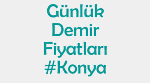 Konya inşaat demiri fiyatları