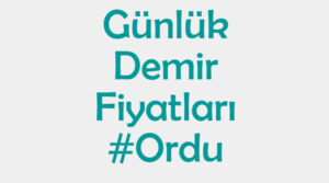 Ordu inşaat demiri fiyatları